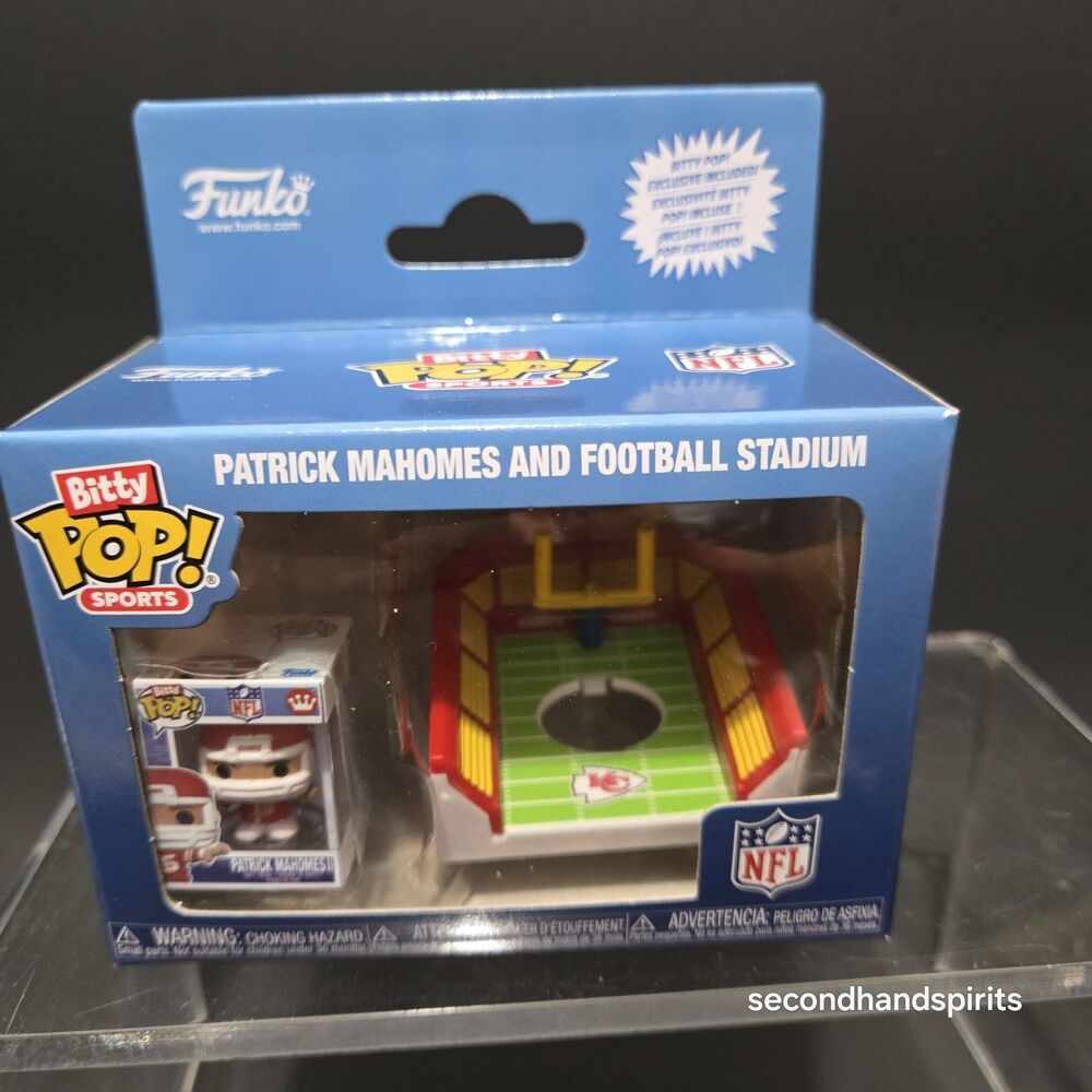 Funko Bitty Pop Town! Patrick Mahomes  Football Chiefs Stadium